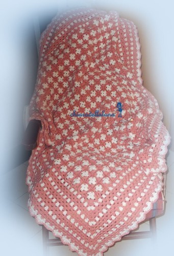 Coperta uncinetto plaid - coperta, uncinetto,