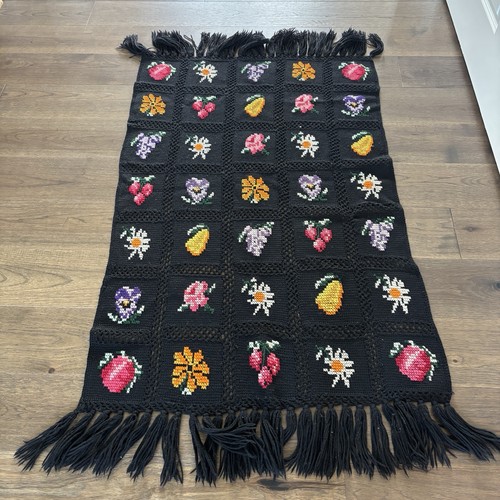 Coperta vintage fatta - a, mano