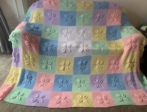 Large vintage multi coloured - large, multi-coloured
