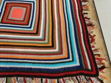 Coperta fatta a mano della