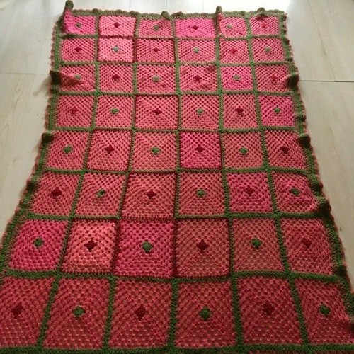 Coperta fatta mano della - coperta, a