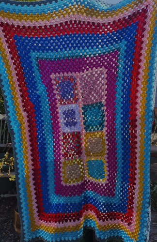 Vintage granny square - vintage,