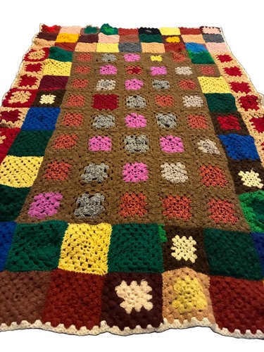 Handmade crochet granny square - granny,