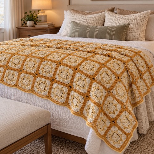 Coperta lana afgana vintage
