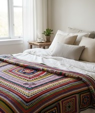 Coperta uncinetto, plaid