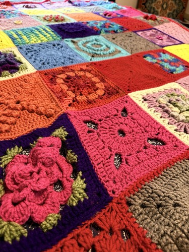 Coperta afgana vintage - , a
