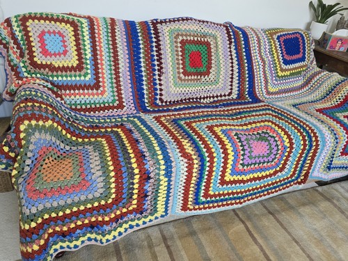 Handmade crochet granny - crochet,
