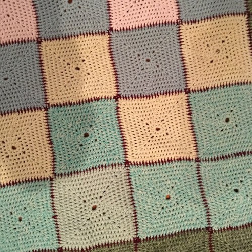 Coperta fatta mano della - fatta, a