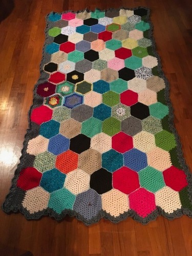 Coperta fatta mano - coperta, vintage