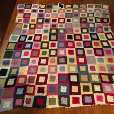 Coperta fatta a mano della