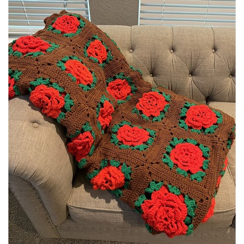 Granny square coperta - xl,