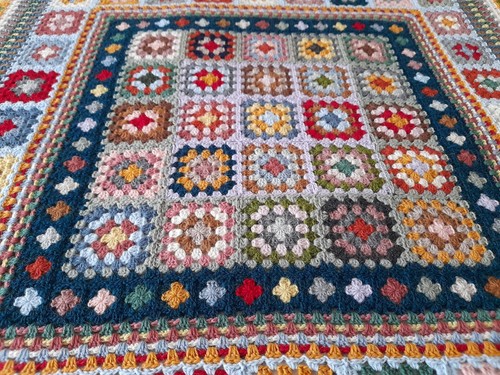 Coperta uncinetto plaid - coperta, uncinetto,