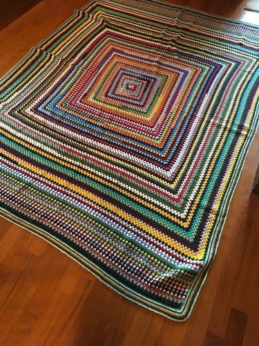 Coperta fatta mano della - fatta,