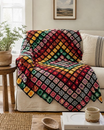 Coperta lana vintage